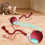 Interactive Automatic Cat Toy Ball – Rechargeable Rolling Pet Toy