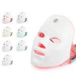 7-Color LED Face Mask with Neck | Red Light Therapy Skincare Mask