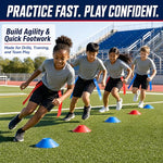 Flag Football Belt Set for 8 Players – Complete Football Game & Training Kit for Kids and Adults