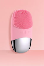 3D Double Sides Silicone Face Cleanser Facial Cleansing Brush Portable Face Cleaning Massage Tool