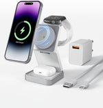 3 in 1 Magnetic Wireless charger Foldable 15W Original Charging Station