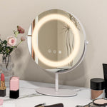 Makeup Mirror with Stand – Portable LED Vanity Mirror for Makeup