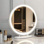Makeup Mirror with Stand – Portable LED Vanity Mirror for Makeup